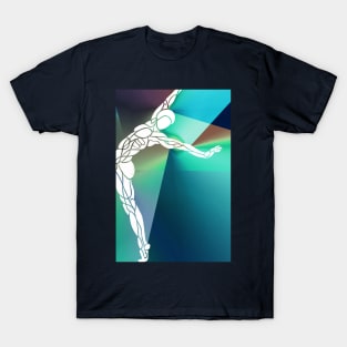 Stretch Out Blue T-Shirt